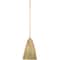 Carlisle Foodservice 12 in Sweep Face Corn Broom, Tan 4135200 - alternate 3