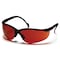 Pyramex Venture II(R), Safety Glasses, Anti-Scratch, Bronze Lens, Black Frame SB1835S - alternate 1