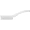 Sparta 0.88 in W Detail Brush, White, Polypropylene 42022EC02 - alternate 3