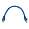 Monoprice STP Cable, 500MHz, 24AWG, Blue, 1ft 5898 - alternate 3