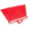 Carlisle Foodservice Angle Broom Flagged Bristle, 56", Red, PK12 41082EC05 - alternate 3
