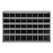 Durham Mfg Pigeonhole Bin Unit, 33.75 in W x 8.5 in D x 22.25 in H, 40 Compartments, Gray, Steel 349-95 - alternate 4