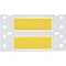 Brady SleeveLabel, Yellow, Polyolefin, 3/8inW 2HX-375-2-YL-J - alternate 4