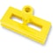 Sparta 3.5 in W Swivel Scrub Brush, Yellow, Polypropylene 3638831EC04 - alternate 2