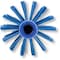 Sparta 4 in W Pipe and Valve Brush, Blue, Polypropylene 45004EC14 - alternate 6