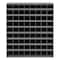 Durham Mfg Pigeonhole Bin Unit, 33.75 in W x 8.5 in D x 42 in H, 72 Compartments, Gray, Steel 350-95 - alternate 5