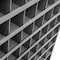 Durham Mfg Pigeonhole Bin Unit, 33.75 in W x 8.5 in D x 42 in H, 72 Compartments, Gray, Steel 350-95 - alternate 3