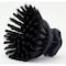 Sparta 5 in W Round Scrub Brush, Black, Polypropylene 42395EC03 - alternate 2