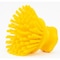 Sparta 5 in W Round Scrub Brush, Yellow, Polypropylene 42395EC04 - alternate 2