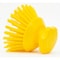 Sparta 5 in W Round Scrub Brush, Yellow, Polypropylene 42395EC04 - alternate 3