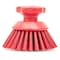 Sparta 5 in W Round Scrub Brush, Red, Polypropylene 42395EC05 - alternate 1