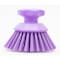 Sparta 5 in W Round Scrub Brush, Purple, Polypropylene 42395EC68 - alternate 1
