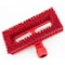Sparta 3.5 in W Swivel Scrub Brush, Red, Polypropylene 3638831EC05 - alternate 4