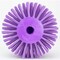 Sparta 5 in W Pipe and Valve Brush, Purple, Polypropylene 45005EC68 - alternate 2