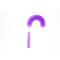 Sparta 5 in W Clean-in-Place Hook Brush, Purple, Polyethylene 41100EC68 - alternate 2