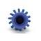 Sparta 2 in W Pipe and Valve Brush, Blue, Polypropylene 45002EC14 - alternate 2