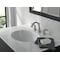 Delta Dual Handle Widespread Lavatory Faucet, 4" to 16" Mount, Stainless 3-hole 4-16" installation Hole 3538-SSMPU-DST - alternate 3