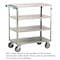 Lakeside Stainless 4 Shelf Banquet Cart; (3) Edges Up, 500 lb Capacity, 18"x31" 354 - alternate 1