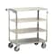Lakeside Stainless 4 Shelf Banquet Cart;All Edges Down, 500 lb Capacity, 18"x31" 353 - alternate 5