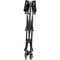 Carlisle Foodservice Fold N Go Cart 15 in x 21 in - Black, Polyethylene, 350 lb Load Capacity, 3 Shelves, 29-1/2 in L SBC152103 - alternate 4