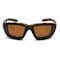 Carhartt Carthage, Safety Glasses, Anti-Fog, Anti-Static & Anti-Scratch, Clear Lens, Black, Tan Frame CHB410DTP - alternate 7