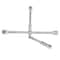 Ken-Tool Chrome Fold Down Wrench, 14" 35633 - alternate 2