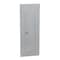 Square D Replacement cover, Homeline, for 42 space load center, combination flush and surface, gray HOMC42UC - alternate 1