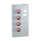 Square D Electrical Enclosures, 48.12 in H, 7.28 in D, 24.34 in W, 3R, Steel MP44125 - alternate 1
