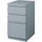 Lorell 15" W 3 Drawer Mobile Bbf Pedestal File , Letter, 20", Platinum, Letter LLR79135 - alternate 7