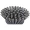 Sparta 5 in W Round Scrub Brush, Gray, Polypropylene 42395EC23 - alternate 2