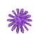 Sparta 2.5 in W Pipe and Valve Brush, Purple, Polypropylene 45022EC68 - alternate 2