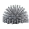 Sparta 8 in W Pipe and Valve Brush, Gray, Polypropylene 45008EC23 - alternate 1