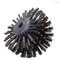 Sparta 5 in W Pipe and Valve Brush, Black, Polypropylene 45005EC03 - alternate 2