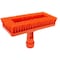 Sparta 3.5 in W Swivel Scrub Brush, Orange, Polypropylene 3638831EC24 - alternate 4