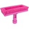 Sparta 3.5 in W Swivel Scrub Brush, Pink, Polypropylene 3638831EC26 - alternate 2