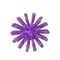 Sparta 3.5 in W Pipe and Valve Brush, Purple, Polypropylene 45033EC68 - alternate 2