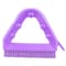 Sparta 7 in W Tile and Grout Brush, Purple, Polypropylene 41323EC68 - alternate 2