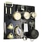 Wall Control Commercial Kitchen Pegboard Rack, Black/Black 35-IKTH-200-BB - alternate 1
