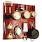 Wall Control Commercial Kitchen Pegboard Rack, Red/White 35-IKTH-200-RW - alternate 1