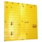 Wall Control Commercial Kitchen Pegboard Rack, Yellow/Red 35-IKTH-200-YR - alternate 3