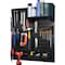 Wall Control Industrial Pegboard Utility Kit, Black Pegboard and Hooks 35-IWGL-200-BB - alternate 1