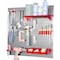 Wall Control Industrial Pegboard Utility Kit, Galvanized and Red 35-IWGL-200-GVR - alternate 9