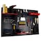 Wall Control Standard Industrial Pegboard Kit, Black/Red 35-IWRK-400-BR - alternate 1