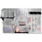 Wall Control Standard Industrial Pegboard Kit, Grey/Black 35-IWRK-400-GB - alternate 9
