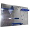 Wall Control Standard Industrial Pegboard Kit, Galv/Blue 35-IWRK-400-GVBU - alternate 6