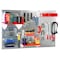 Wall Control Standard Industrial Pegboard Kit, Galv/Red 35-IWRK-400-GVR - alternate 1
