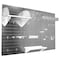 Wall Control Standard Industrial Pegboard Kit, Galv/White 35-IWRK-400-GVW - alternate 7
