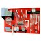 Wall Control Standard Industrial Pegboard Kit, Red/Black 35-IWRK-400-RB - alternate 8