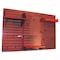 Wall Control Standard Industrial Pegboard Kit, Red/Red 35-IWRK-400-RR - alternate 4