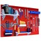 Wall Control Standard Industrial Pegboard Kit, Red/White 35-IWRK-400-RW - alternate 1